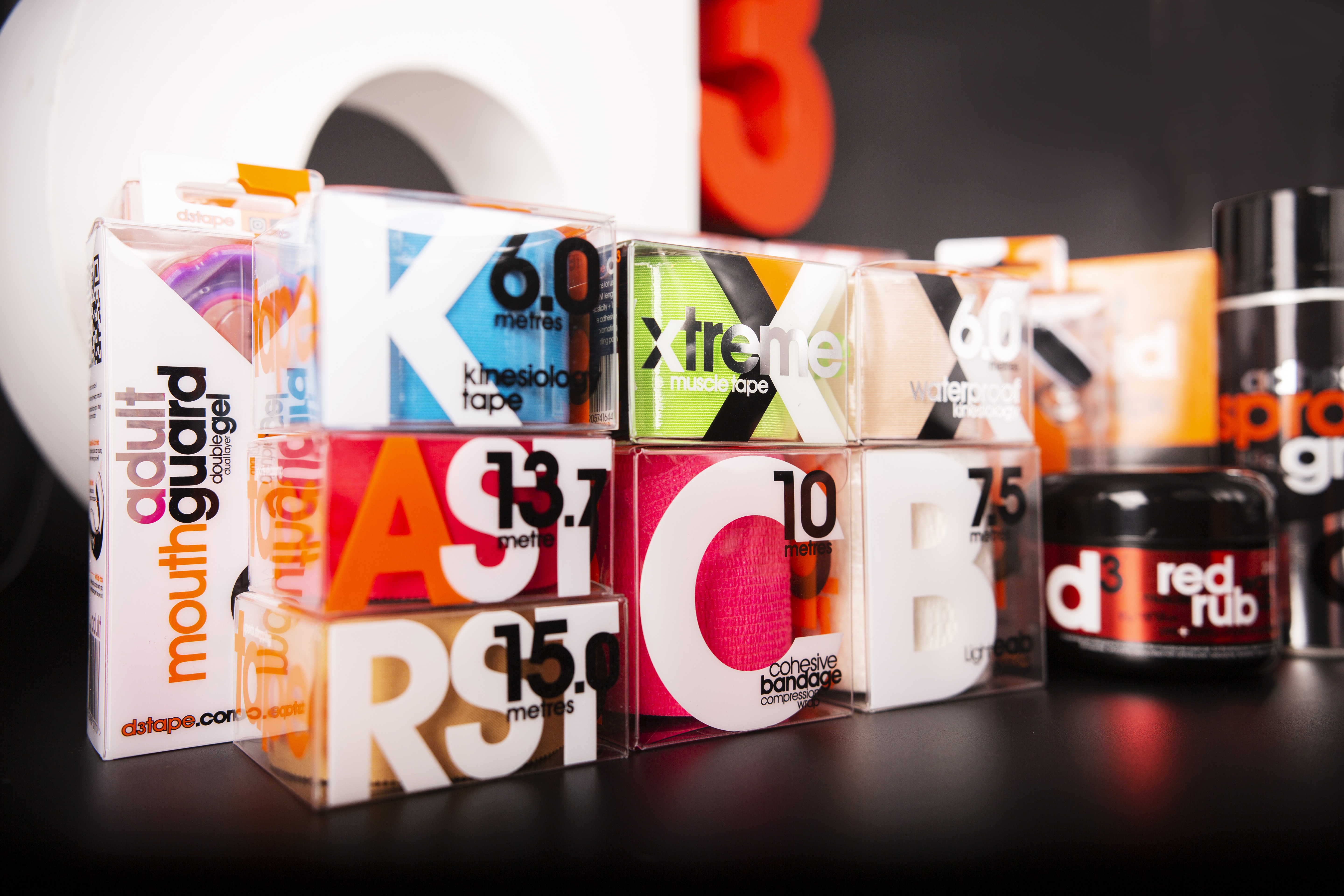 K6.0 Kinesiology Tape - d3 Tape - Strapping Tapes, Recovery Products,  Sprays - K Tape, Rigid Tape, Wholesale Available
